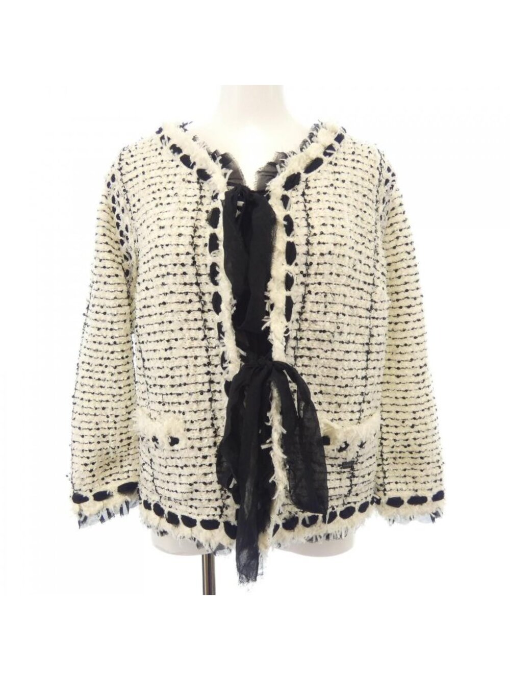 Chanel Vintage Collarless Jacket